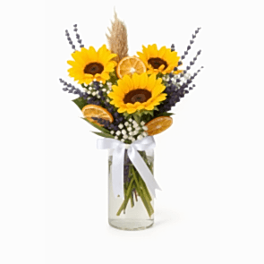 Special arrangement sunflower