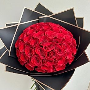 41 Adet Kırmızı Gül Buketi 