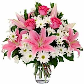 Gönlüm Sende - Pembe Lilyum & Gül